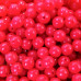 6mm Red Coloured Plastic Beads Qty 100 per pack